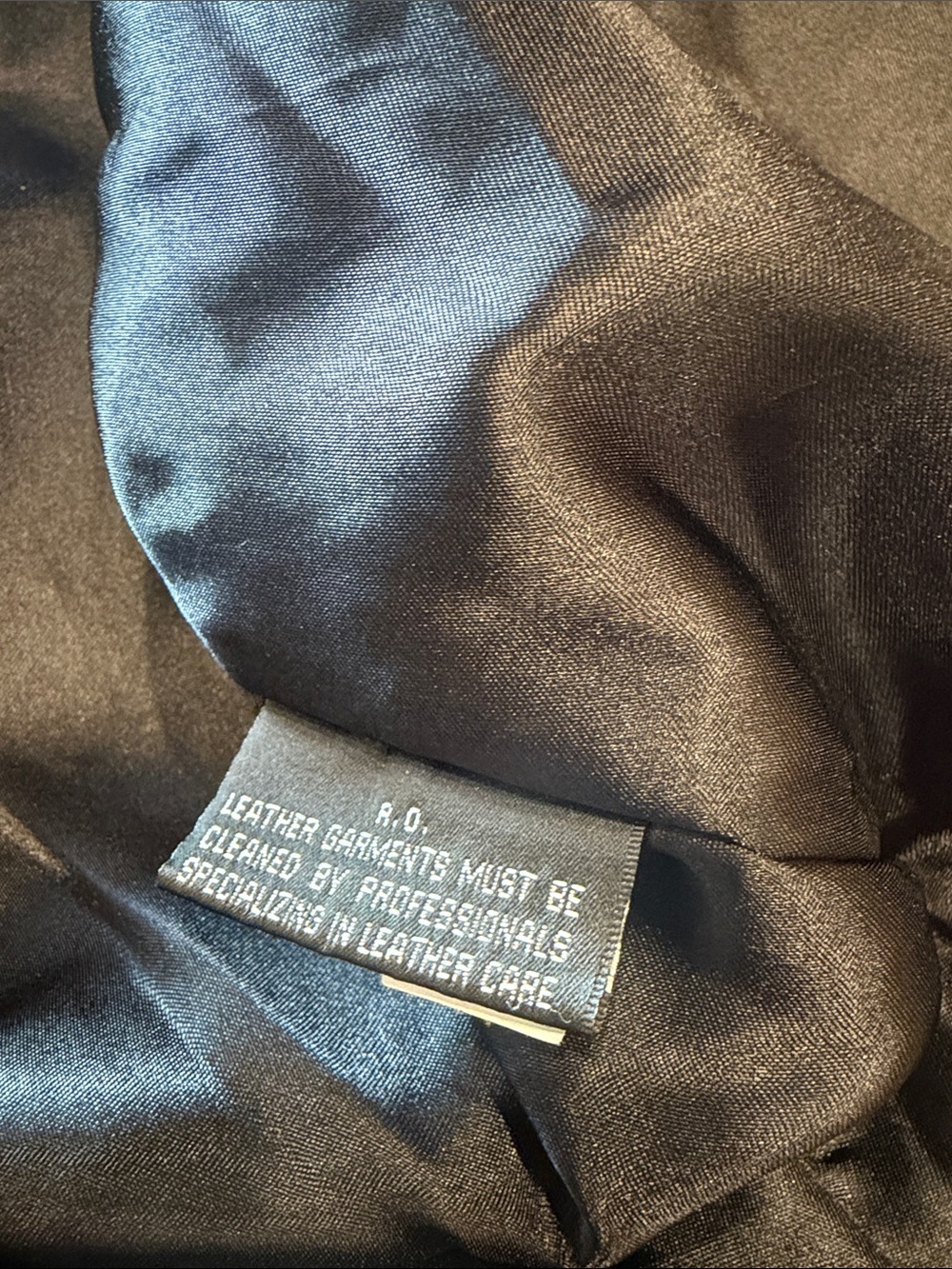 Hathaway Black soft Leather bomber Jacket customized Harley Davidson patch - Picture 3 of 13